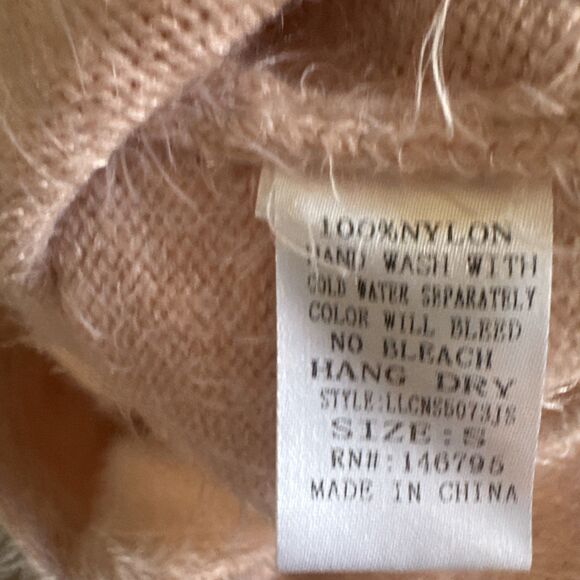 Lulu’s Coveted Curated Collected  Pink Eyelash Fringe Pencil Skirt Size Small - Picture 3 of 4